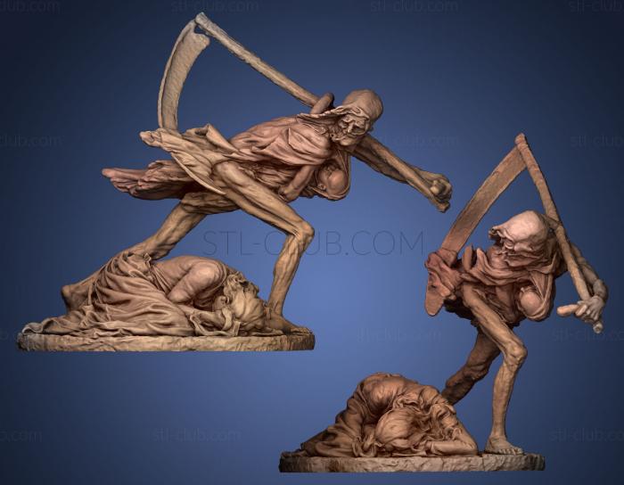 3D model death and mor (STL)